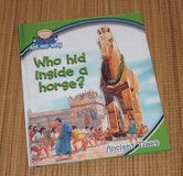 Vintage 2003 Ask Me Why Who Hid Inside a Horse Ancient Times Hard Cover Book in Oswego, Illinois