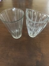 Set of 2 Decorative Glass Vases. $15 for Both. in Camp Lejeune, North Carolina