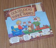 Vintage 1995 Goldilocks and the Three Hares Hard Cover Book in Joliet, Illinois