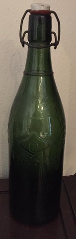 1920s Passau 1-Liter Beer Bottle in Grafenwoehr, GE