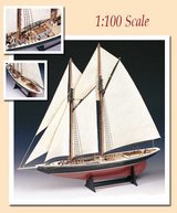 Iconic Bluenose Wooden Model Ship Kit – Classic 1:100 Schooner by Amati in Miramar, California