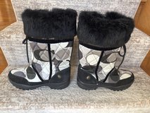 Coach Quilted Fur Trimmed Sasha “C” Signature Print boots - Size 11 in Chicago, Illinois