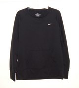 NIKE Men's XL Black Therma-Fit Pullover Sweatshirt w Kangaroo Pocket in Yorkville, Illinois
