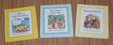 Vintage 2000 Set of 3 Fairy Tale Treasury Books Hard Cover in Yorkville, Illinois