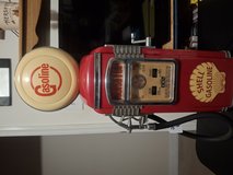 Vintage shell gasoline pump AM/FM radio and cassette player in Cherry Point, North Carolina