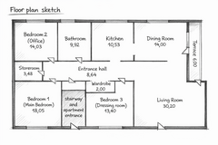 Spacious 3BR Apartment with Balcony in Mackenbach in Ramstein, Germany