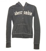 Abercrombie & Fitch Girls Large (10-12) Sherpa Lined Hooded Sweatshirt Jacket in Plainfield, Illinois