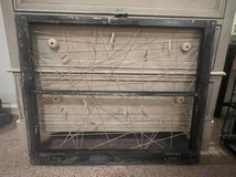 Window frame photo/note display in Fort Leonard Wood, Missouri