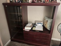 Large entertainment center 57.25” wide x 55” tall x 19” depth. in Vacaville, California