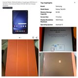 Samsung Galaxy tab a9 plus w/case in Fort Polk, Louisiana