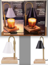 New! Mikasa Home Accents Adjustable Height Candle Warmer Lamp w/timer *$18 Each* in Chicago, Illinois