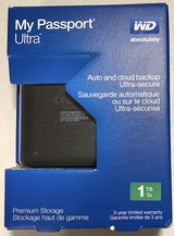 NOS! WD My Passport Ultra 1TB External Hard Drive in Joliet, Illinois