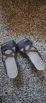 Size 8 Wide. New stylish crocks in Okinawa, Japan