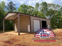 30x60x15 custom work shop in Macon, Georgia