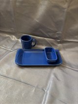 Longaberger Cornflower Blue Pottery Set in Plainfield, Illinois