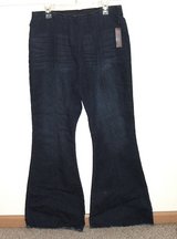 NEW No Boundaries Pull On Super High Rise Waist Flared Jeans 2X 19 Juniors in Chicago, Illinois