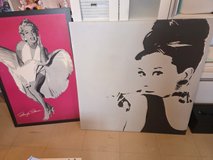 Wall art canvases in Okinawa, Japan