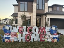 Yard sign rentals in Houston, Texas