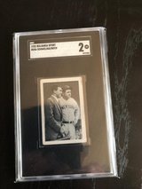 1932 Bulgaria Sports #256 Babe Ruth/Max Schmeling tobacco card graded 2 (good) by SGC. in Ramstein, Germany