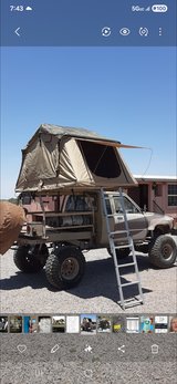 Rooftop tent by smitty built in Alamogordo, New Mexico