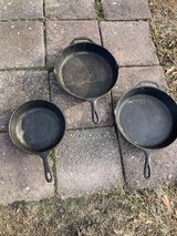 Cast iron skillets in Camp Lejeune, North Carolina