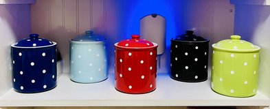 SPODE “Baking Days” Canisters in Byron, Georgia