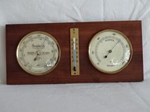 weather station, on wood - old in Ramstein, Germany