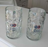 "2" Authentic 1L Himmel der Bayern HACKER-PSCHORR MUNCHEN BEER Mugs in Chicago, Illinois