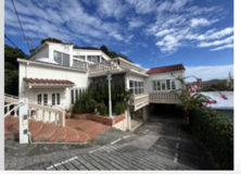 Big house on Chatan hills in Okinawa, Japan