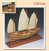 Amati Chinese Pirate Junk 1:100 Wooden Model Kit in Miramar, California