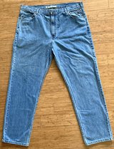 Men's Harley Davidson straight leg Jeans Sz: 43" waist / 33.5" Inseam in Bolingbrook, Illinois