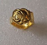 Goldtone Rose Spoon Ring Size 9 in Fort Campbell, Kentucky