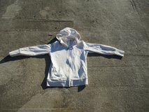 ladies hoodie jacket -M-size/ dog lovers pin of shih tzu on back / used good condition on holes ... in Byron, Georgia