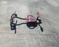 y bike skateboard 4 to 9 yr old OR 165lbs or less/ like new in Byron, Georgia