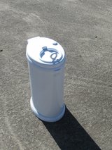 UBBi diper pail / amazon sales $65/ use any 13gal trash bag/ built to last you will get your mon... in Byron, Georgia