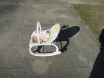 2 baby chair  also rocks /have blue one n this pink one for sale at $20.oo each / chair with fol... in Warner Robins, Georgia