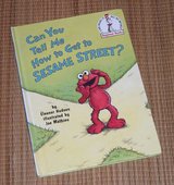 Vintage 1997 Dr Seuss Can You Tell Me How to Get to Sesame Street Hard Cover Book in Bolingbrook, Illinois