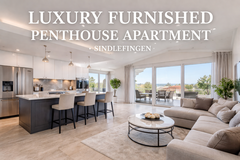Luxury Fully Furnished Penthouse Apartment – 115 sqm – Sindelfingen (Near Stuttgart) in Stuttgart, GE
