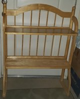 2-Tier Vintage Bamboo Wood Bookshelf/Bookcase in Sacramento, California
