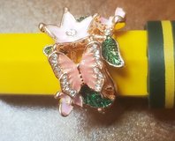 Floral Enamel Ring in Kingwood, Texas