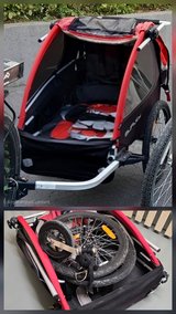 Burley d'lite ST bicycle wagon in Stuttgart, GE