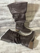 ?? Chic & Comfortable – White Mountain Faux Leather Boots, Size 11 in Kingwood, Texas