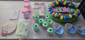 Easter decorations in Kingwood, Texas