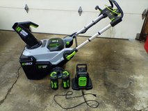 EGO 21 inch, Push Snow Thrower, 1 year old. in Chicago, Illinois