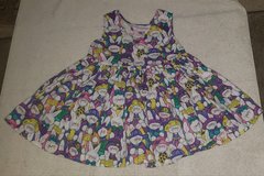 Handsewn Bobbie Jean Creation Easter Bunny Sleeveless Dress (3-4T) in Sacramento, California