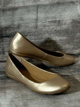 ? SUN STONE Gold Low-Cut Flats – Comfortable & Elegant ? in Spring, Texas