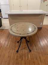 Marble table in Okinawa, Japan