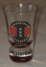 Amsterdam Souvenir Double Shot Glass in Sacramento, California