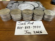 Peace and Morgan Silver Dollar Coins in Fort Lee, Virginia