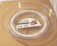 Essentials Clear Acrylic Rotating Kitchen Turntable with Lazy Susan in Sacramento, California